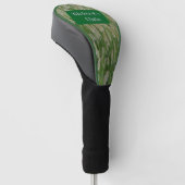 Grüne Großsaaten Golf Headcover (angewinkelt)
