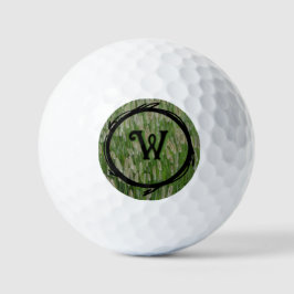 Grüne Großsaaten Golfball