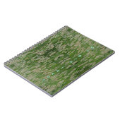 Grüne Großsaaten Notizblock (Linke Seite)