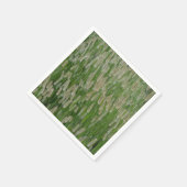 Grüne Großsaaten Serviette (Ecke)