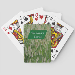 Grüne Großsaaten Spielkarten