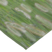Grüne Großsaaten Tischdecke (Schrägansicht)