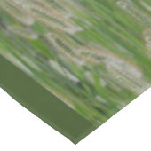 Grüne Großsaaten Tischdecke (Schrägansicht)