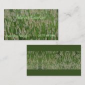 Grüne Großsaaten Visitenkarte (Vorne/Hinten)
