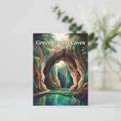 Grüne Grotto-Höhlen Jamaika Postkarte (Stehend Vorderseite)