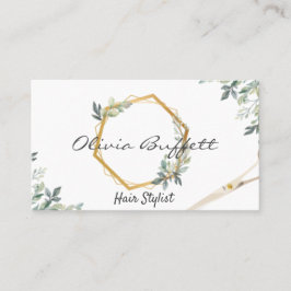 Grüne Grüne Rose Visitenkarte