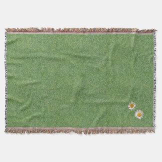 Grüne grünes Gras-Decke Decke
