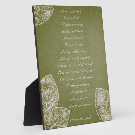 Grüne Grunge-Blätter Fotoplatte (Seite)