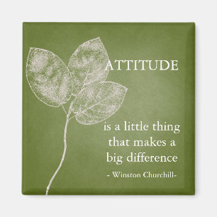 Grüne Grunge-Blätter Magnet