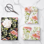 Grüne Grünpflanzen Geschenkpapier Set<br><div class="desc">Die Wrapping Paper Sheets sind mit hübschen rosa und roten Aquarellfarben und eleganten Grünpflanzen in einem schwarz-weiß-blassgrünen Hintergrund ausgestattet. PASSENDE Artikel in unserem Geschäft.</div>
