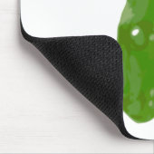 Grüne gummiartige Bärn-Süßigkeit Mousepad (Ecke)