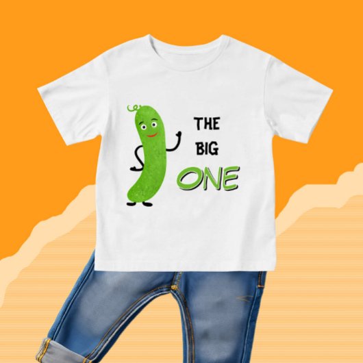 Grüne Gurke Baby T-shirt