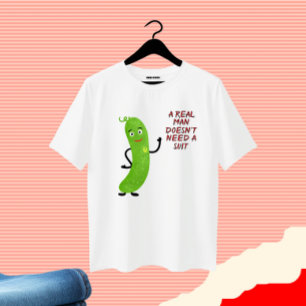 Grüne Gurke T-Shirt