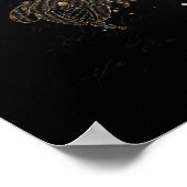 Grüne Gürtelhalle Poster (Ecke)