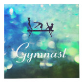 Grüne Gymnastik für Mädchen lässt sich individuell Würfel (Rechts)