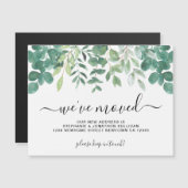 Grüne haben wir verschoben Ankündigung Magnetkarte (Vorne/Hinten)