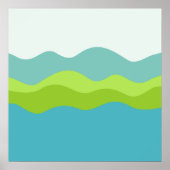 Grüne Halbinsel Poster (Vorne)