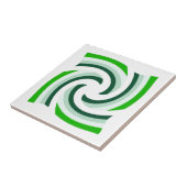 Grüne Harmonie Fliese (Seite)