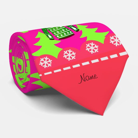 Grüne hässliche krawatte (Gerollt)