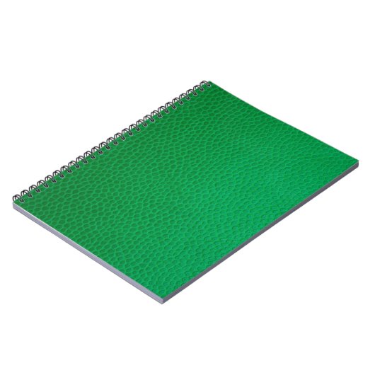 Grüne Hautstruktur Notizblock (Linke Seite)