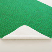 Grüne Hautstruktur Sherpadecke (3/4)