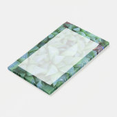 Grüne Haworthia Aufkleber für die Pflanze Post-it Klebezettel (angewinkelt)