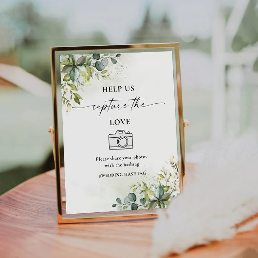 Grüne helfen uns, die Liebe zu erfassen Sockelschild