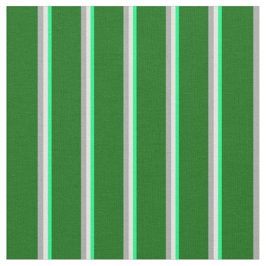 Grüne, hellgelbe, dunkelgraue und dunkelgrüne Lini Stoff (Nahaufnahme)
