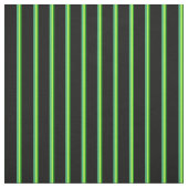 Grüne, hellgrüne, meergrüne und schwarze Linien Stoff (Muster)
