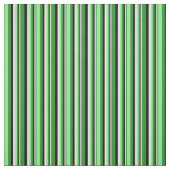 Grüne, hellgrüne, weiße und schwarze Linien Stoff (Muster)