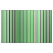 Grüne, hellgrüne, weiße und schwarze Linien Stoff (Fat Quarter (45,7 x 55,9 cm))