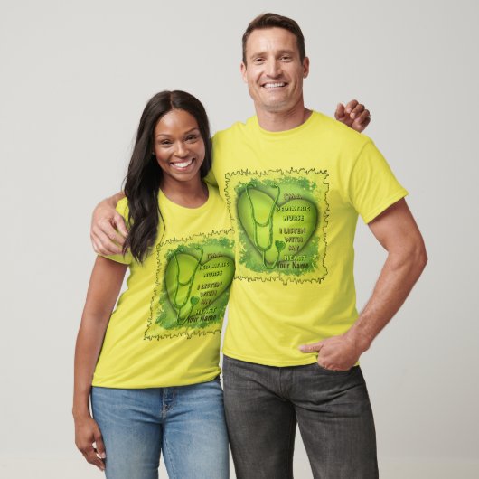 Grüne Herzkrankheit T-Shirt (Unisex)