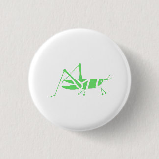 Grüne Heuschrecke Button
