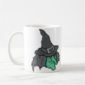 Grüne Hexe Kaffeetasse (Links)