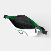 Grüne High School Marching Band Personalisiert Bauchtasche (Offen)