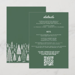 Grüne Hochzeit Begleitkarte