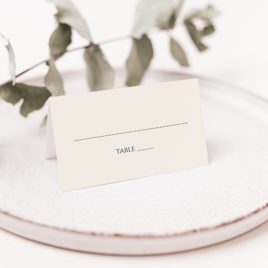 Grüne Hochzeit der Moderne Platzkarte