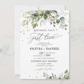Grüne Hochzeit Einladung (Vorderseite)