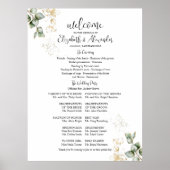 Grüne Hochzeit feierliches Programm Poster (Vorne)
