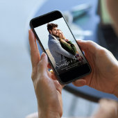 Grüne Hochzeit speichern Sie das Date-Foto Save The Date