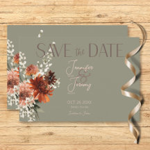 Grüne Hochzeit von Boho Rust & Neutral Fall