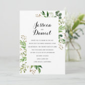 Grüne Hochzeiten Vorlagen (Stehend Vorderseite)