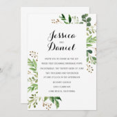 Grüne Hochzeiten Vorlagen (Vorne/Hinten)