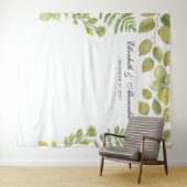 Grüne Hochzeitslandschaft. Hintergrund Wandteppich (Beispiel (Horizontal))