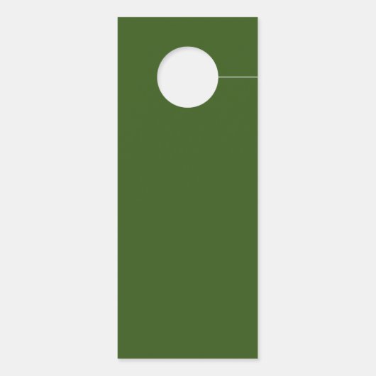 Grüne Hochzeitstürme - nicht stören Türanhänger (Rückseite)