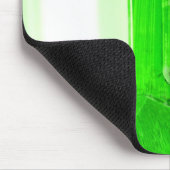 Grüne hölzerne Querphotographiebildkirche Mousepad (Ecke)