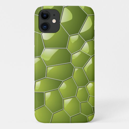 Grüne Honigwaben Case-Mate iPhone Hülle (Rückseite)