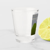 Grüne Hügel Glas (Links)