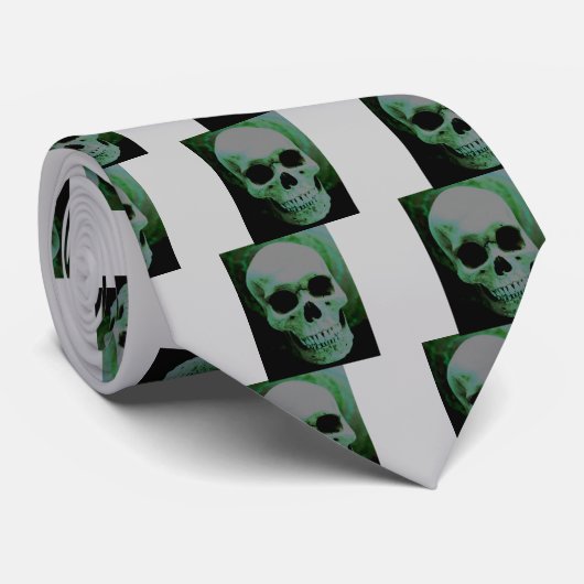 Grüne Hülle Krawatte (Gerollt)