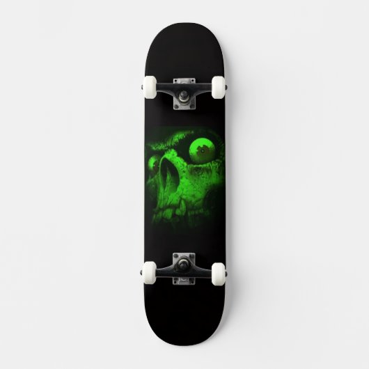 Grüne Hülle Skateboard (Vorderseite)